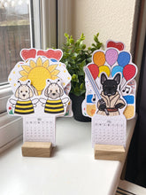 Load image into Gallery viewer, 2025 Personalised Pet Desk Calendar