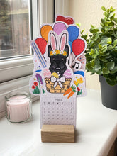 Load image into Gallery viewer, 2025 Personalised Pet Desk Calendar