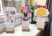 Load image into Gallery viewer, 2025 Personalised Pet Desk Calendar