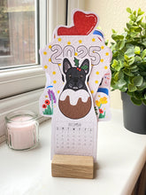 Load image into Gallery viewer, 2025 Personalised Pet Desk Calendar