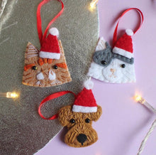 Load image into Gallery viewer, Christmas Felt Pet Decoration