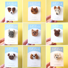 Load image into Gallery viewer, Personalised Pet Pin Badges