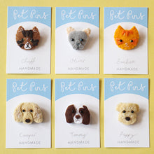 Load image into Gallery viewer, Personalised Pet Pin Badges