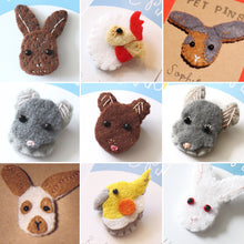 Load image into Gallery viewer, Personalised Pet Pin Badges