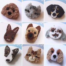 Load image into Gallery viewer, Personalised Pet Pin Badges