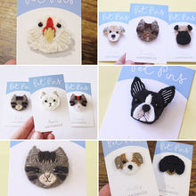 Load image into Gallery viewer, Personalised Pet Pin Badges