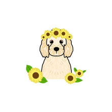 Load image into Gallery viewer, Personalised Spring Mini Pet Portrait, Postcard Print