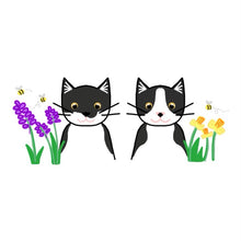 Load image into Gallery viewer, Personalised Spring Mini Pet Portrait, Postcard Print