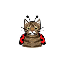 Load image into Gallery viewer, Personalised Spring Mini Pet Portrait, Postcard Print