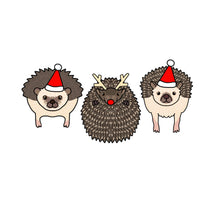Load image into Gallery viewer, Christmas Mini Pet Portrait - Postcard Print