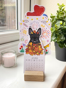 2025 Personalised Pet Desk Calendar