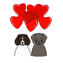 Load image into Gallery viewer, Valentines Pet Portrait - A6 Print
