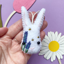 Load image into Gallery viewer, Spring Floral Bunny Easter Decoration
