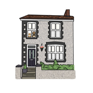 Personalised House Portrait, Custom Home/Holiday Home/Special Place