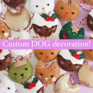 Christmas Custom Dog Decorations